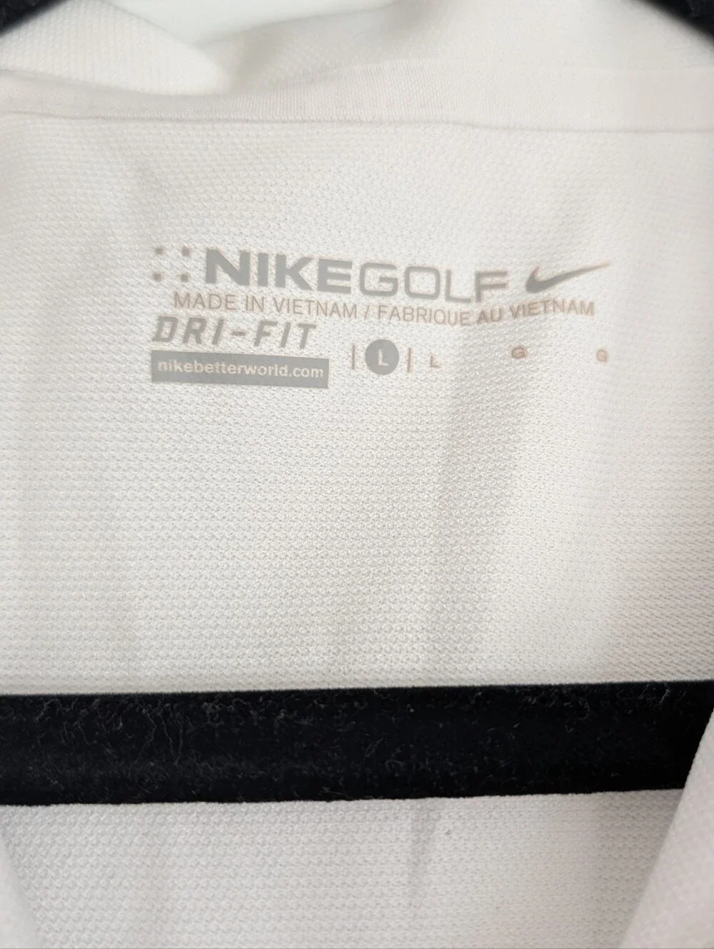 Nike Golf White Shirt